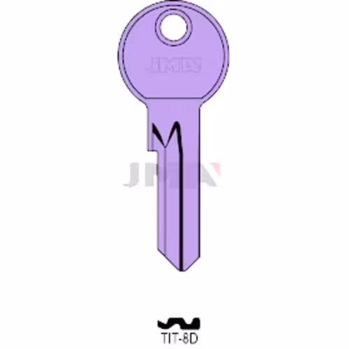 LLAVE JMA ALUMINIO (TIT-8D LILA)