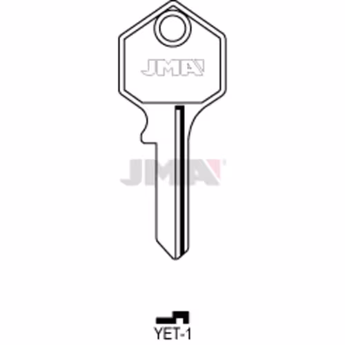 LLAVE JMA ACERO-C (YET-1)