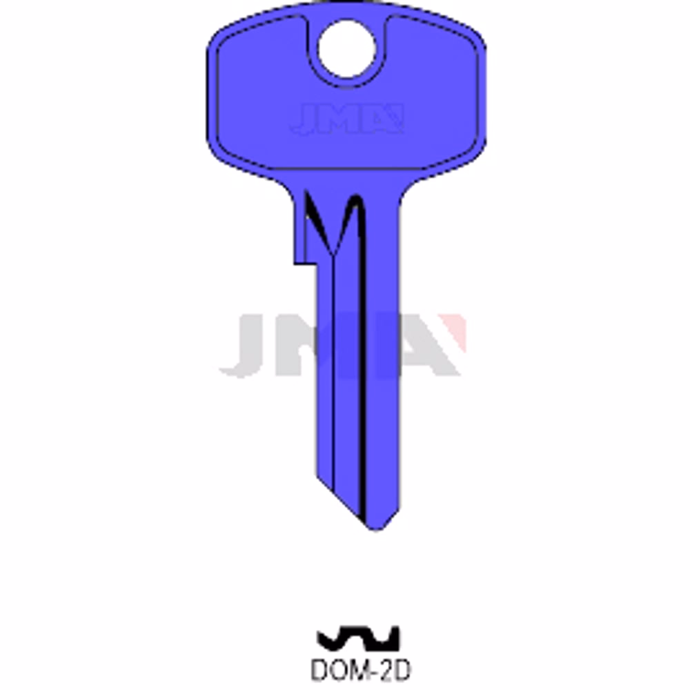 LLAVE JMA ALUMINIO (DOM-2D AZUL)