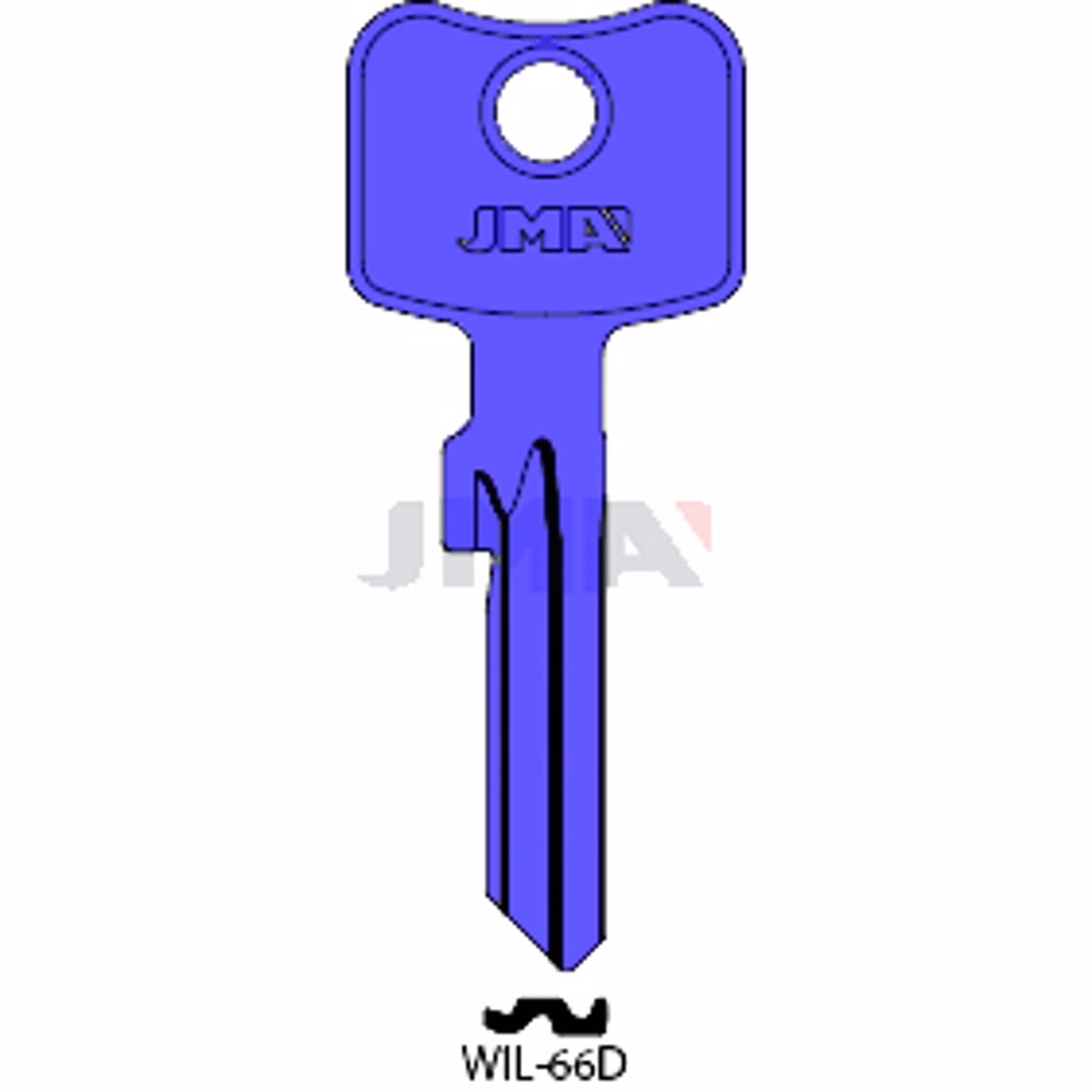 LLAVE JMA ALUMINIO (WIL-66D AZUL)