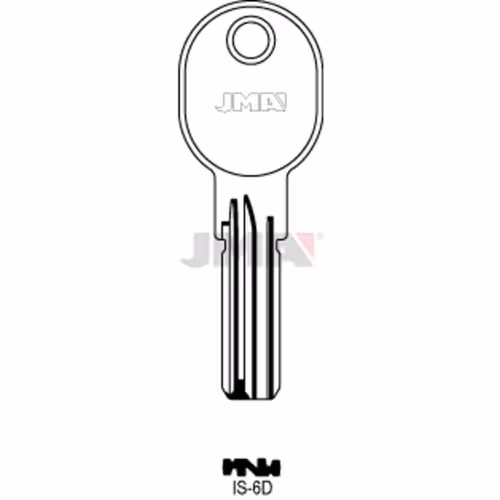 LLAVE JMA LATON SEGURIDAD (IS-6D)