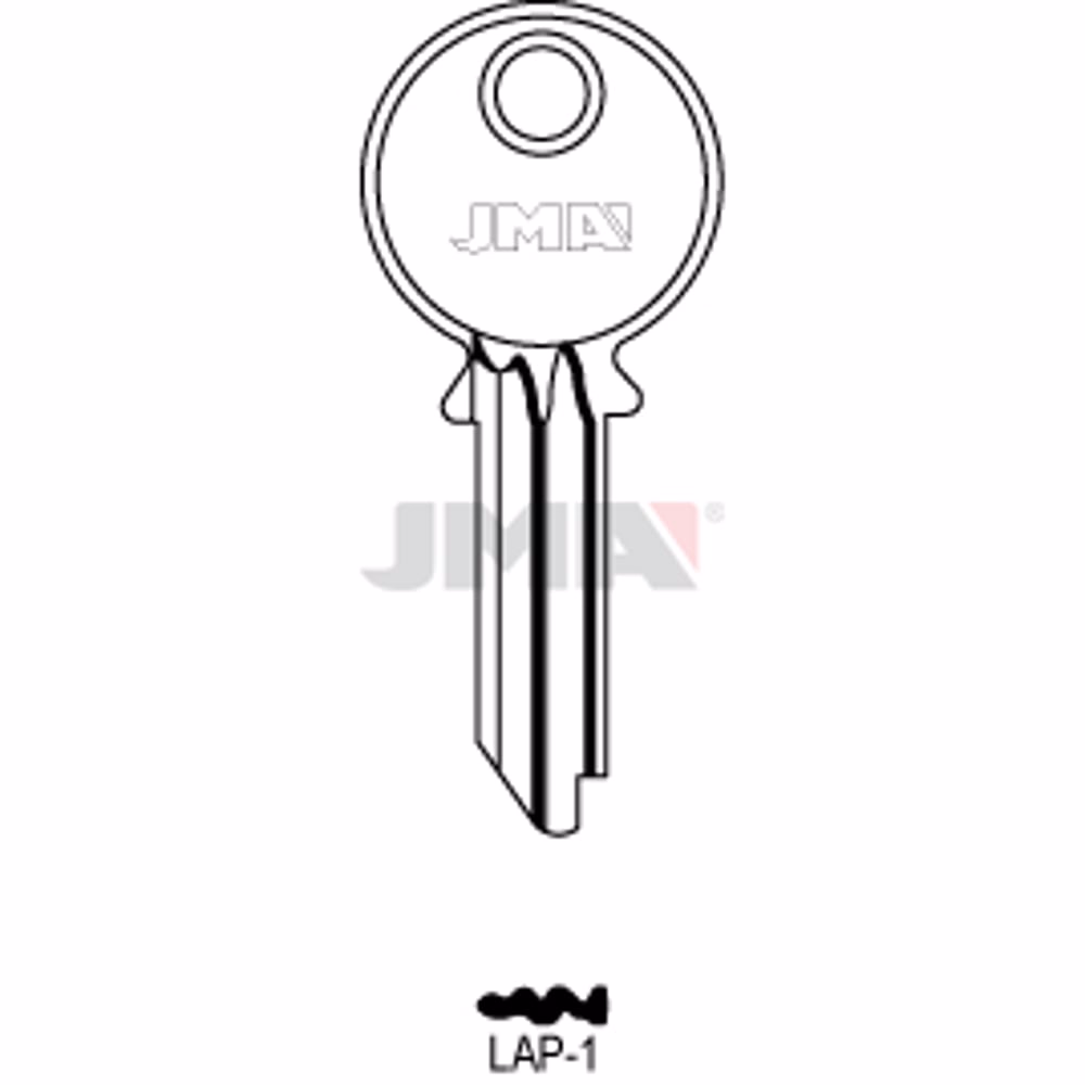 LLAVE JMA ACERO-C (LAP-1)