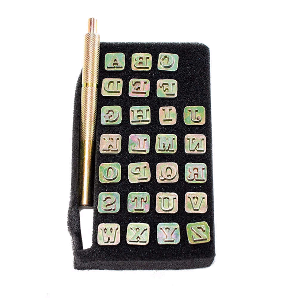 SET-GRABADOR ALFABETO RF.4903-00 (1/4")