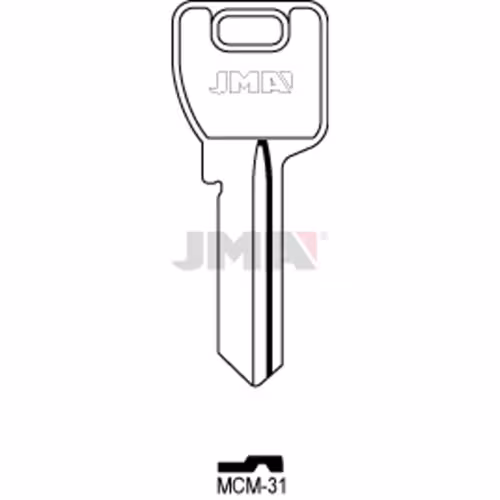 LLAVE JMA ACERO-A (MCM-31)