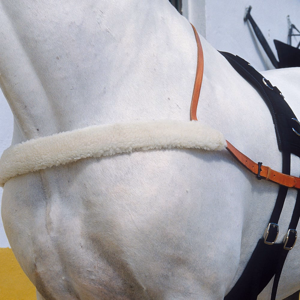 PECHOPETRAL RECTO VAQUERO BORREGILLO PREMIUM