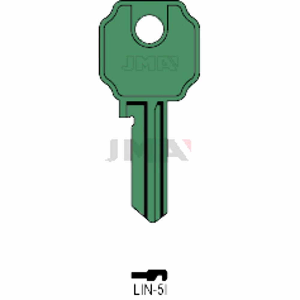 LLAVE JMA ALUMINIO (LIN-5I VERDE)
