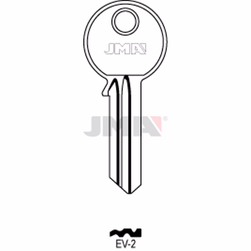 LLAVE JMA ACERO-C (EV-2)