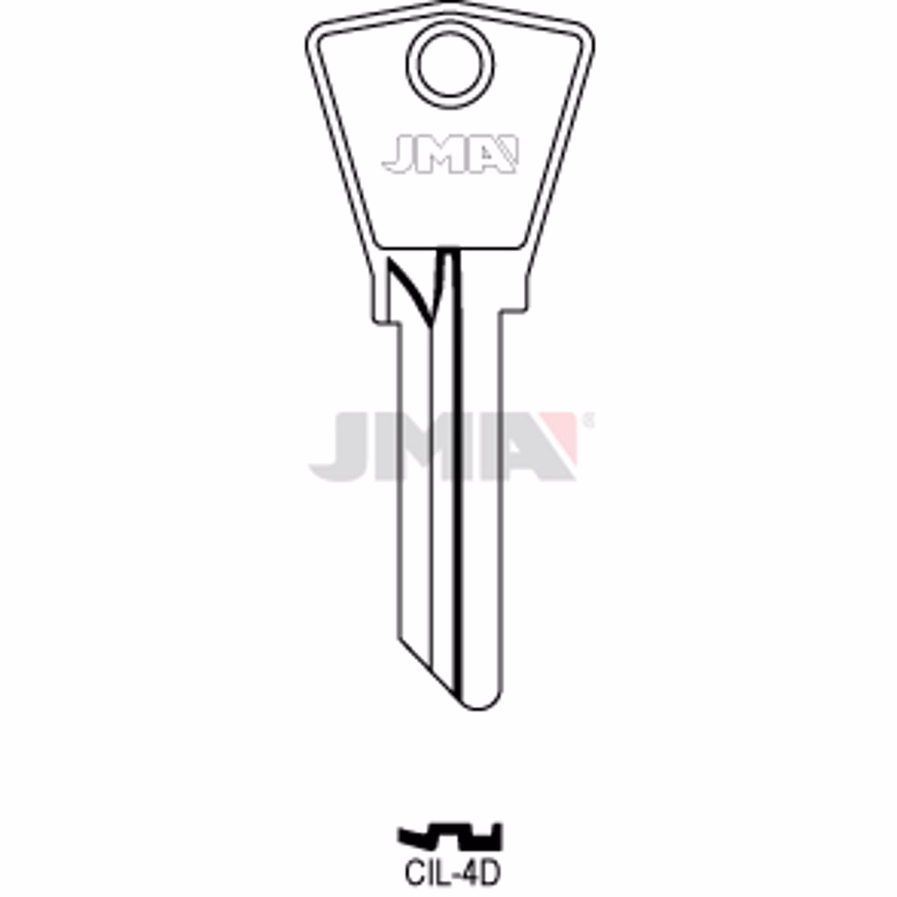 LLAVE JMA ACERO-C (CIL-4D)