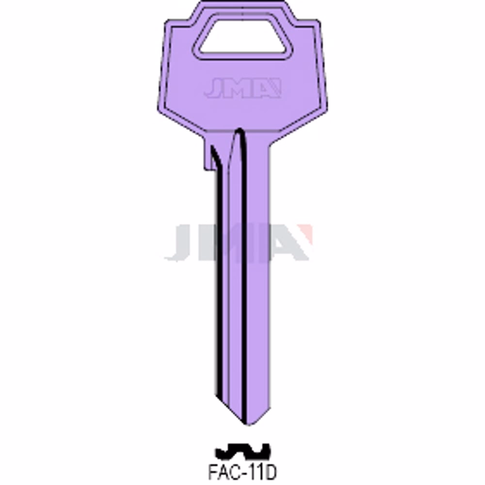 LLAVE JMA ALUMINIO (FAC-11D LILA)