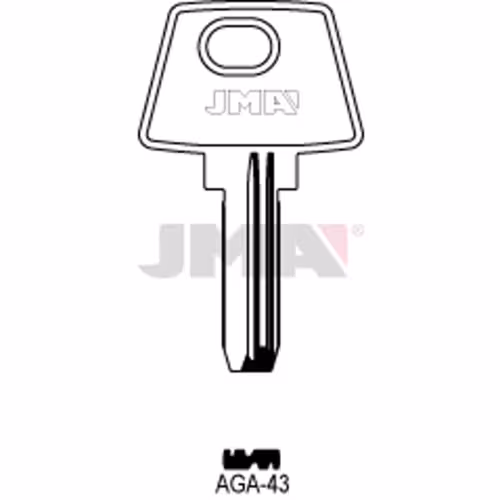 LLAVE JMA LATON SEGURIDAD (AGA-43)
