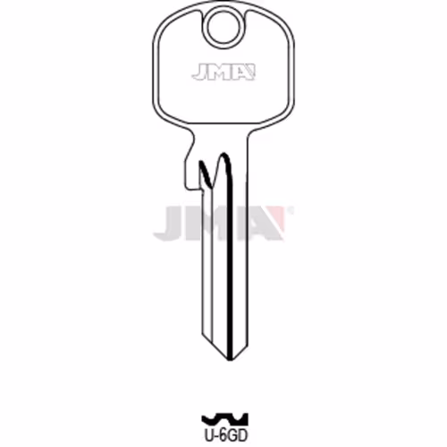LLAVE JMA ACERO-C (U-6GD)