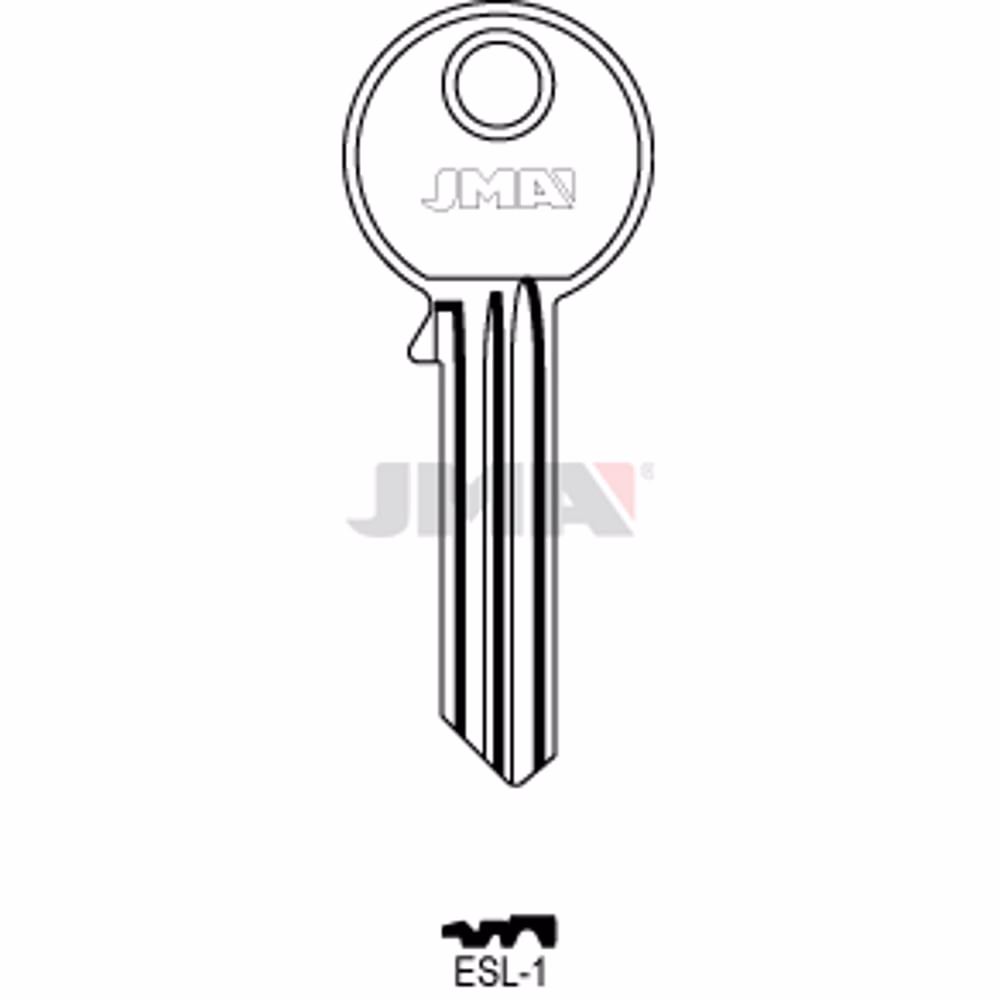 LLAVE JMA ACERO-C (ESL-1)