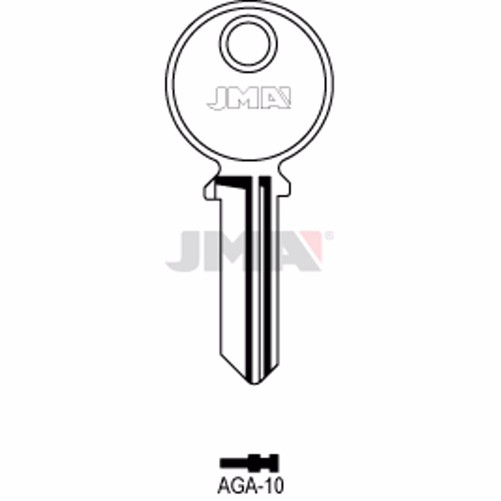 LLAVE JMA ACERO-B (AGA-10)