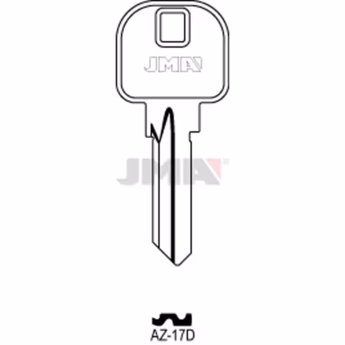 LLAVE JMA ACERO-A (AZ-17D)