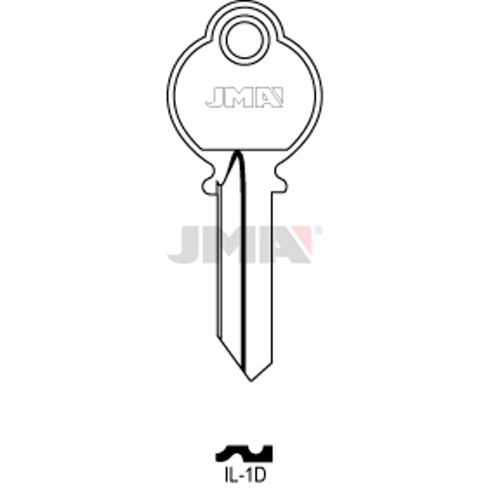 LLAVE JMA ACERO-B (IL-1D)