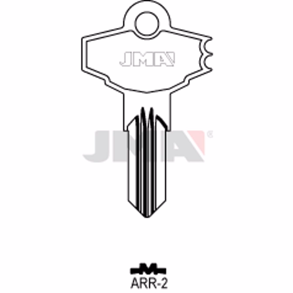 LLAVE JMA ACERO-C (ARR-2)