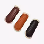 Protector trasero de cuero con borreguillo premium