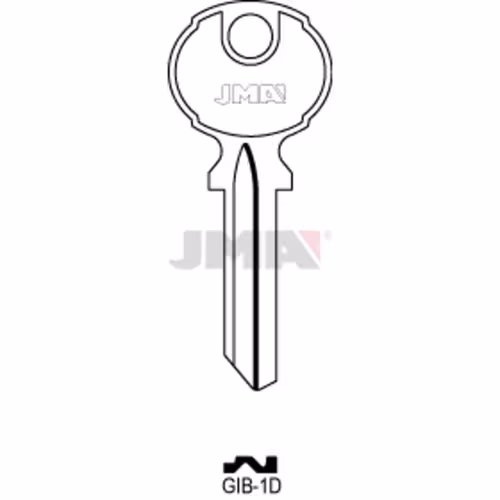 LLAVE JMA ACERO-C (GIB-1D)