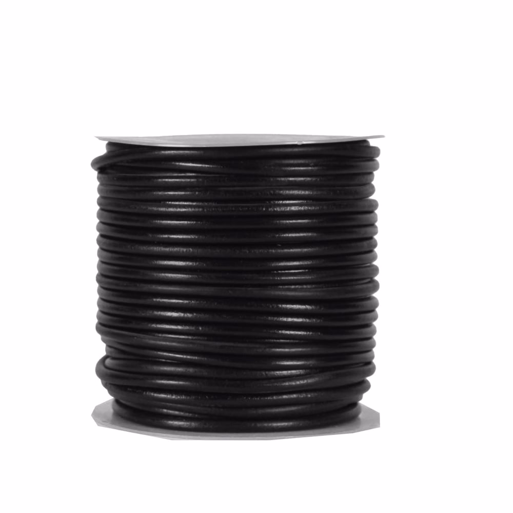 ROUND LEATHER LACE (5 mm)
