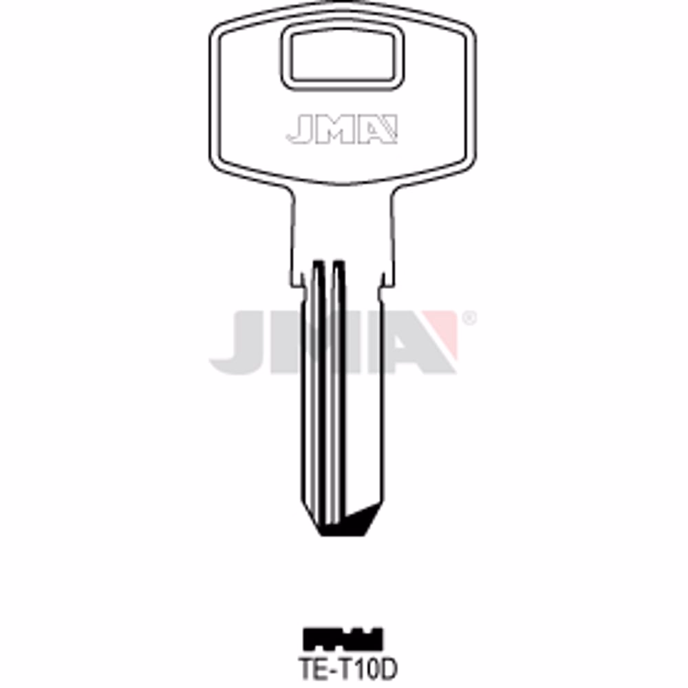 LLAVE JMA ALPACA SEGURIDAD (TE-T10D)