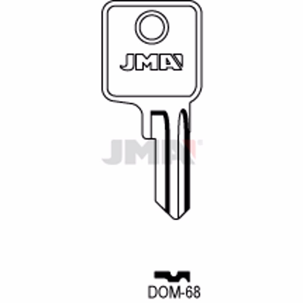 LLAVE JMA ACERO-C (DOM-68)