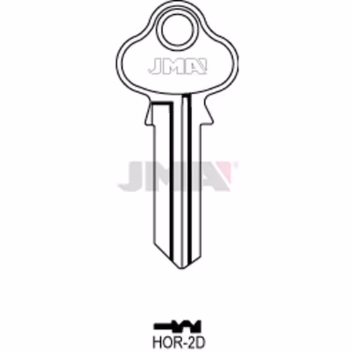 LLAVE JMA ACERO-C (HOR-2D)