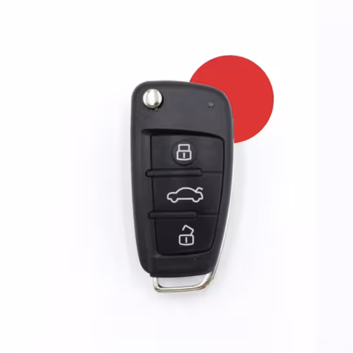 Mando tipo Audi de 3 botones para generar con VVDI KEY TOOL. XK03 (XKB501EN)