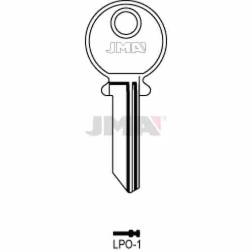 LLAVE JMA ACERO-C (LPO-1)