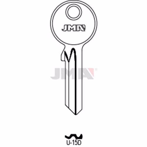 LLAVE JMA ACERO-C (U-15D)