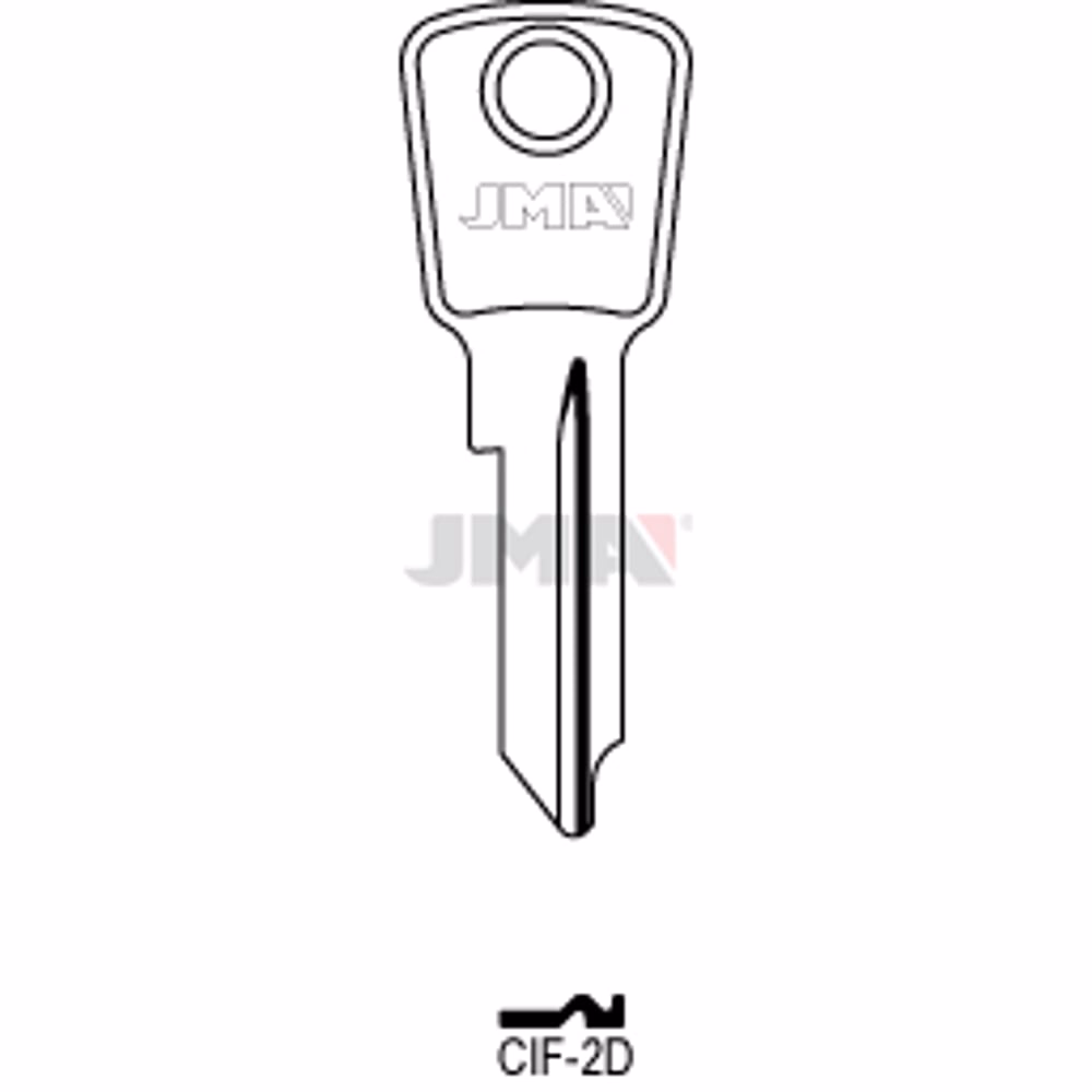 LLAVE JMA ACERO-C (CIF-2D)