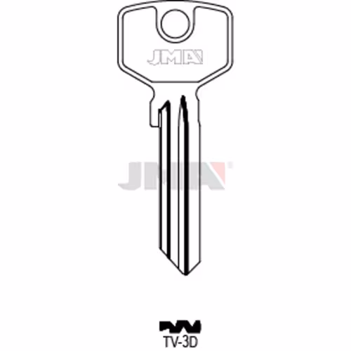LLAVE JMA ACERO-C (TV-3D)