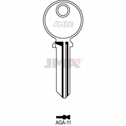 LLAVE JMA ACERO-C (AGA-11)