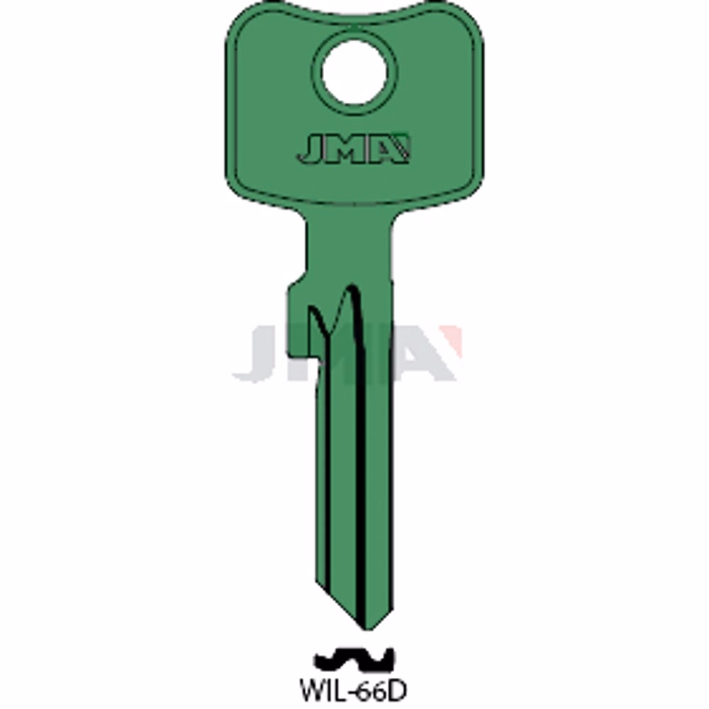 LLAVE JMA ALUMINIO (WIL-66D VERDE)