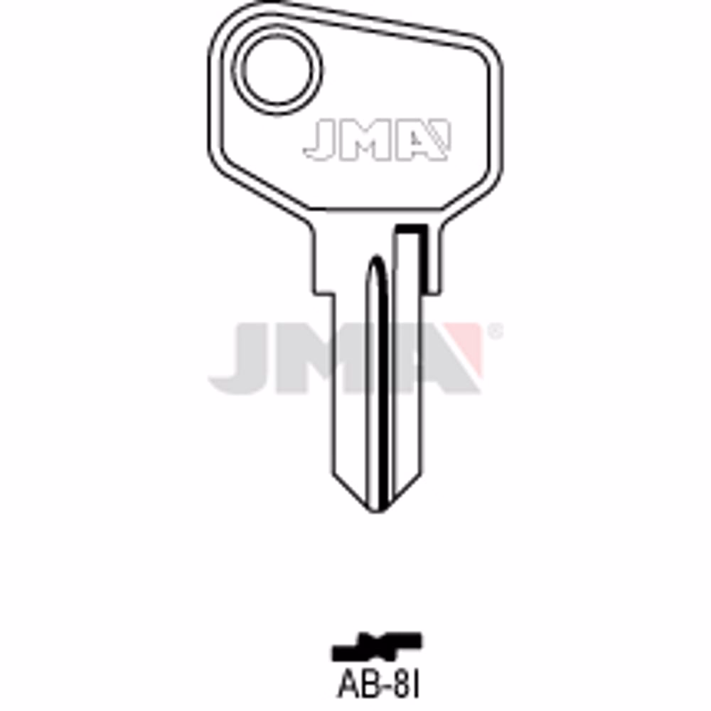 LLAVE JMA ACERO-C (AB-8I)