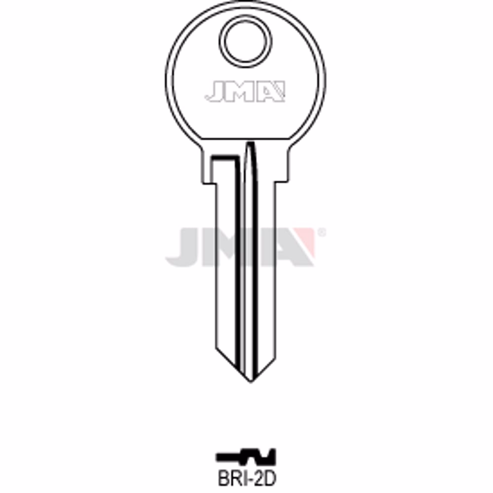 LLAVE JMA ACERO-C (BRI-2D)