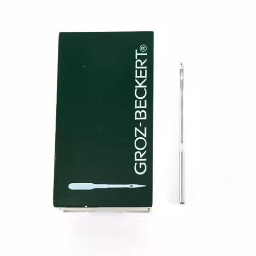 STRAIGHT NEEDLE WITH GROOVE AND SCARF