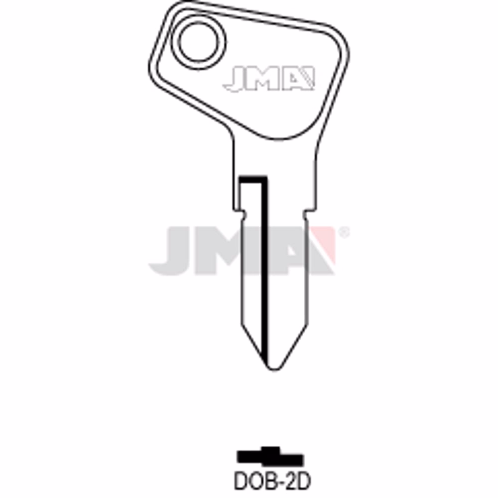 LLAVE JMA ACERO-C (DOB-2D)