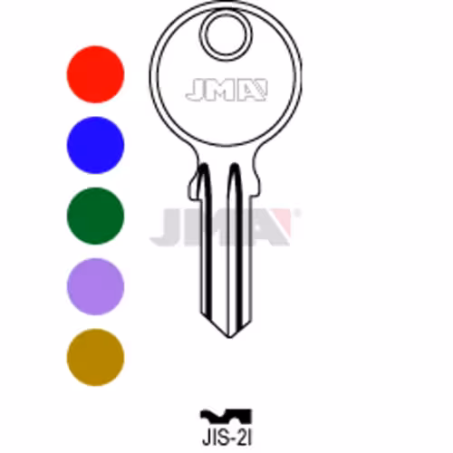 LLAVE JMA ALUMINIO (JIS-2I SURTIDO)