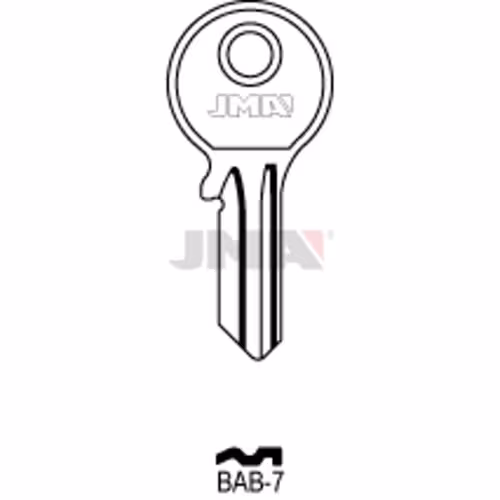 LLAVE JMA ACERO-C (BAB-7)