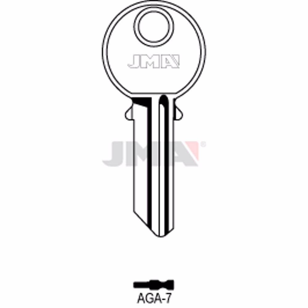 LLAVE JMA ACERO-C (AGA-7)