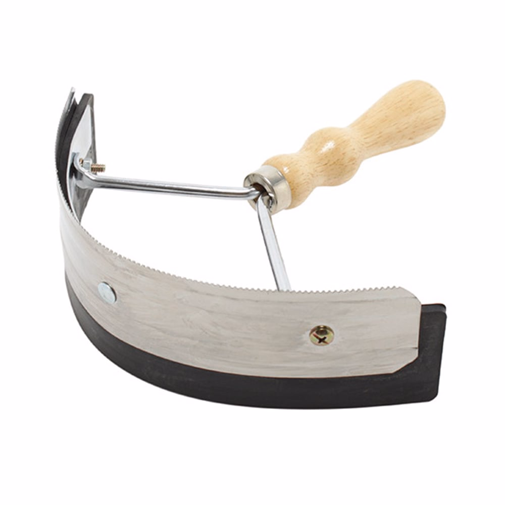 LIMPIASUDOR MEDIA LUNA METAL CON DIENTES