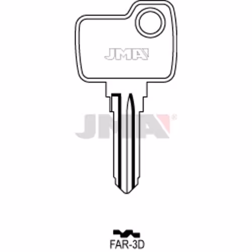 LLAVE JMA ACERO-C (FAR-3D)