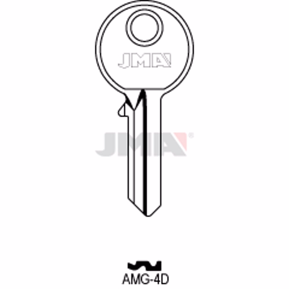 LLAVE JMA ACERO-B (AMG-4D)