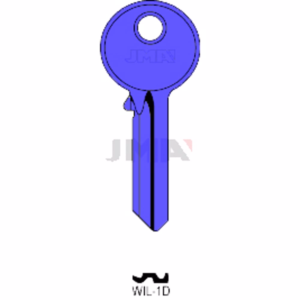 LLAVE JMA ALUMINIO (WIL-1D AZUL)