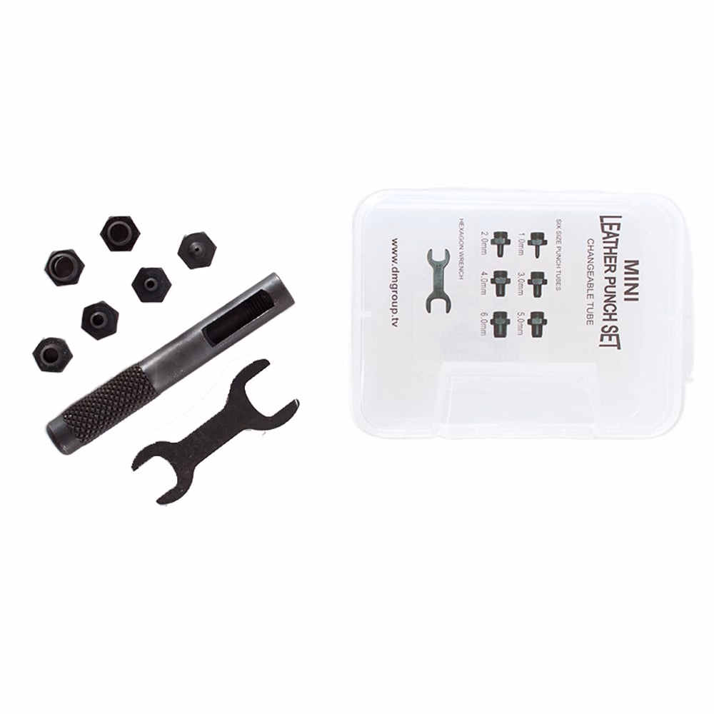 MINI SET SACABOCADOS CON LLAVE