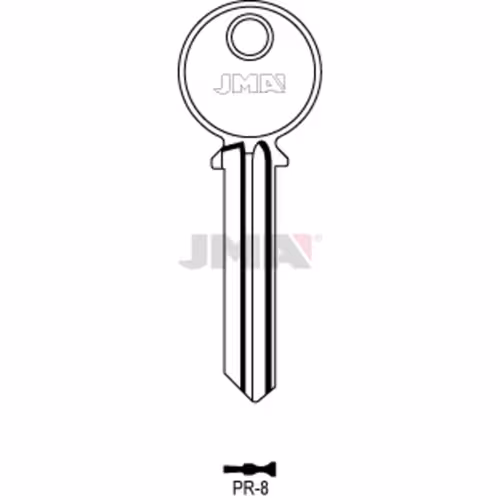 LLAVE JMA ACERO-C (PR-8)