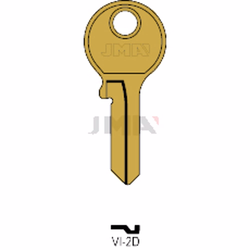 LLAVE JMA ALUMINIO (VI-2D ORO)