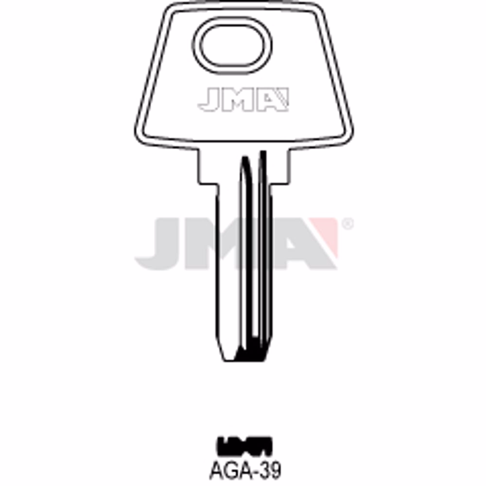 LLAVE JMA LATON SEGURIDAD (AGA-39)