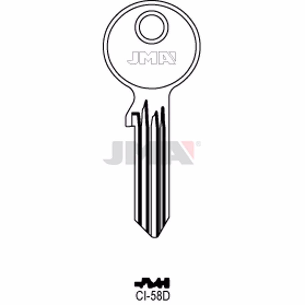 LLAVE JMA ACERO-C (CI-58D)