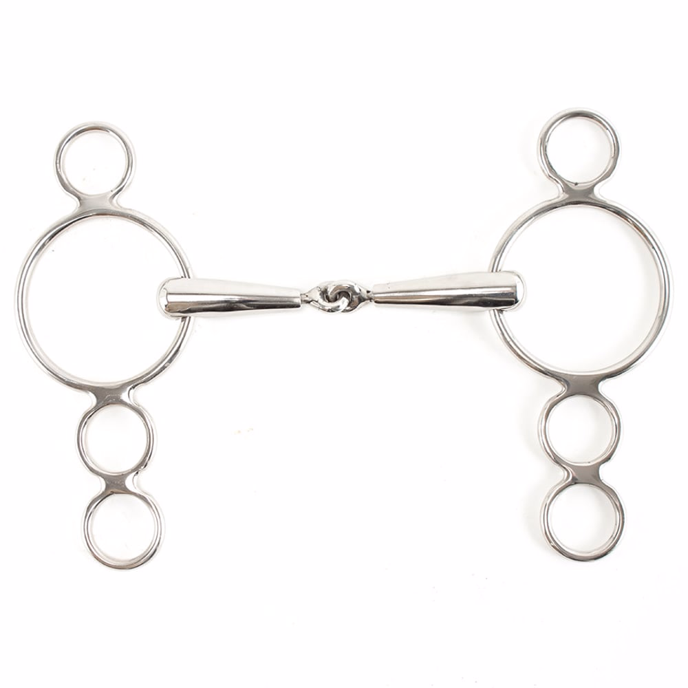 BOCADO PESSOA 4 ARILLOS INOXIDABLE PREMIUM